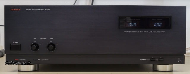 Luxman M-03B : un exemplaire en très bel état.