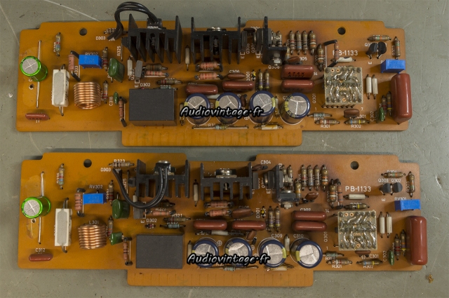 Luxman M-12 : circuits drivers révisés.