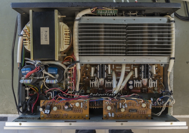 Luxman M-120A : terminé.