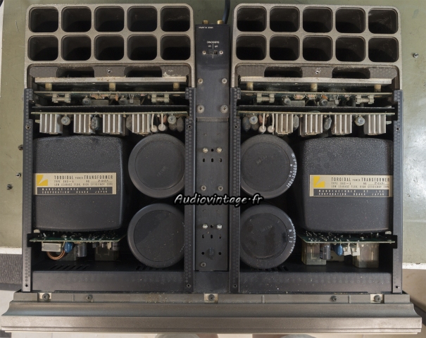 Luxman M-4000A : à son arrivée.