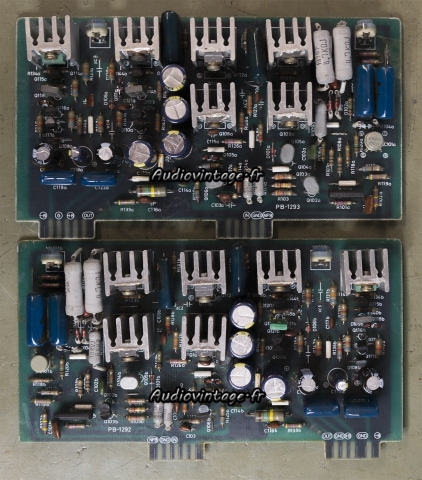Luxman M-4000A : circuits drivers révisés.
