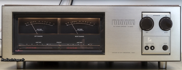 Luxman M-4000A : avouez qu'il en jette :)