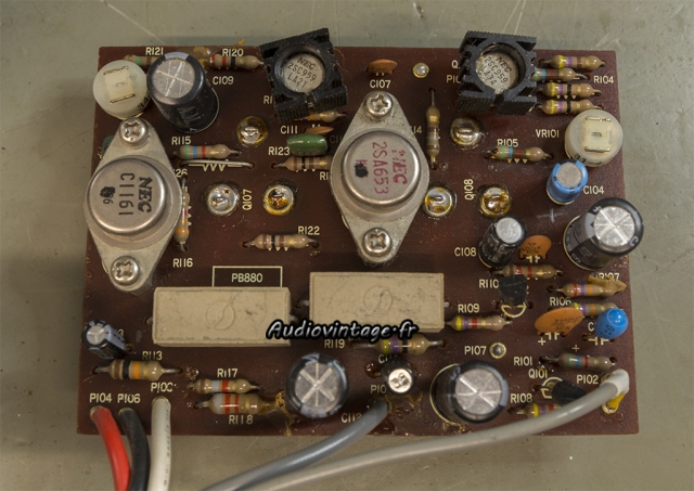 Luxman SQ507X : circuit driver à revoir.