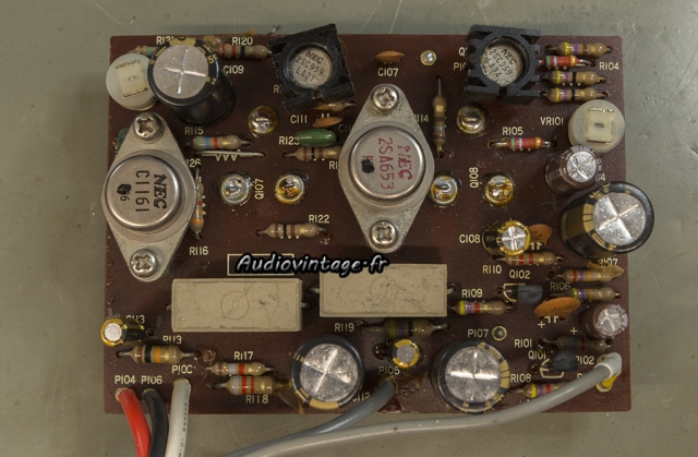 Luxman SQ507X : circuit driver révisé.
