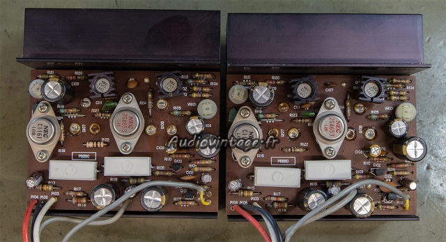 Luxman SQ507X : circuits révisés.