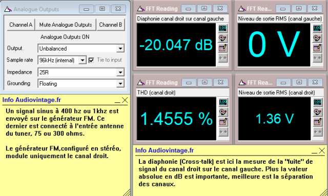 Luxman T-34 : separation-stereo-canal-droit-sur-canal-gauche-98Mhz-80dBµV-avant-intervention