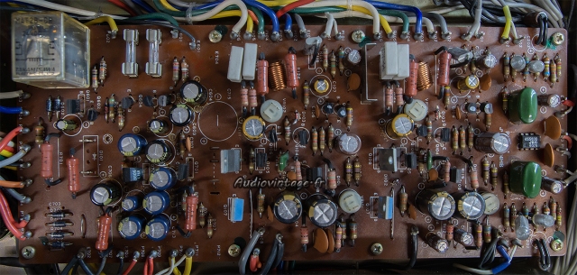 Luxman L-81 : circuit principal après intervention.
