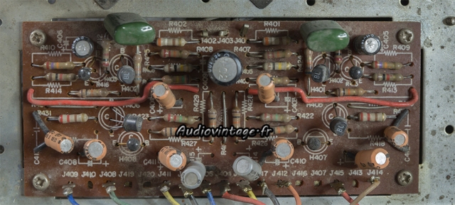 Marantz 1060 : circuit de tonalité à revoir.