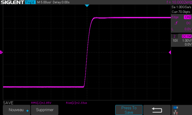 Marantz 1122DC : Temps-de-montee-a-10khz