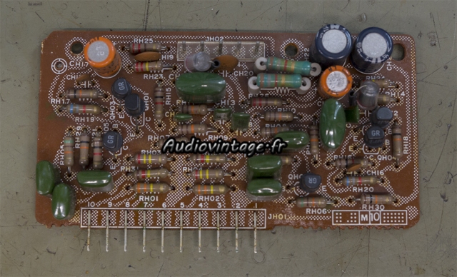 Marantz 1152DC : circuit filtre à réviser.