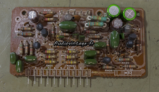 Marantz 1152DC : circuit filtre révisé.