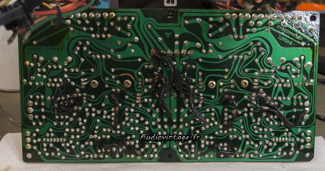 Marantz 1152DC : nettoyage en cours.