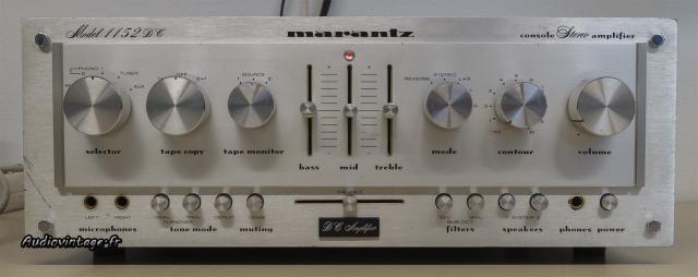 Marantz 1152DC : il en a vu d'autres !