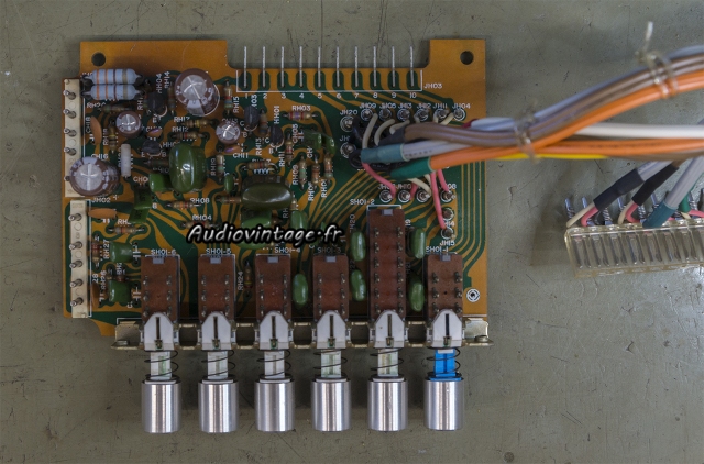 Marantz 1250 : circuit filtres révisés.