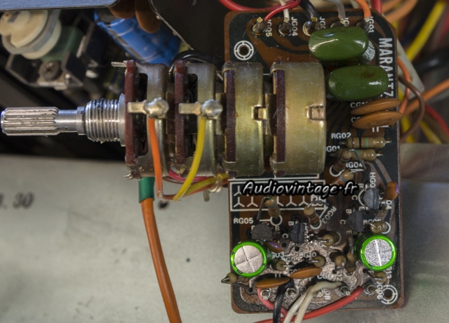 Marantz 1250 : circuit buffer révisé.