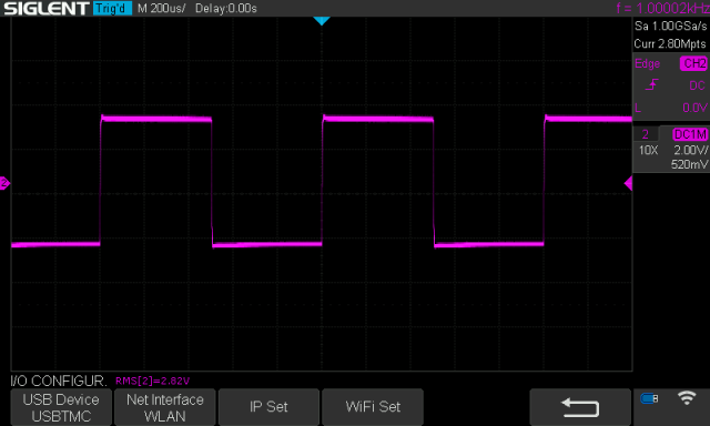 Marantz 1250 : signal-carre-a-1khz