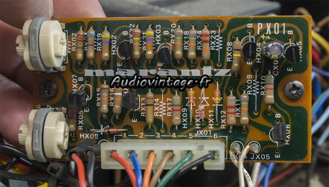 Marantz 140 : circuit vumètre révisé.