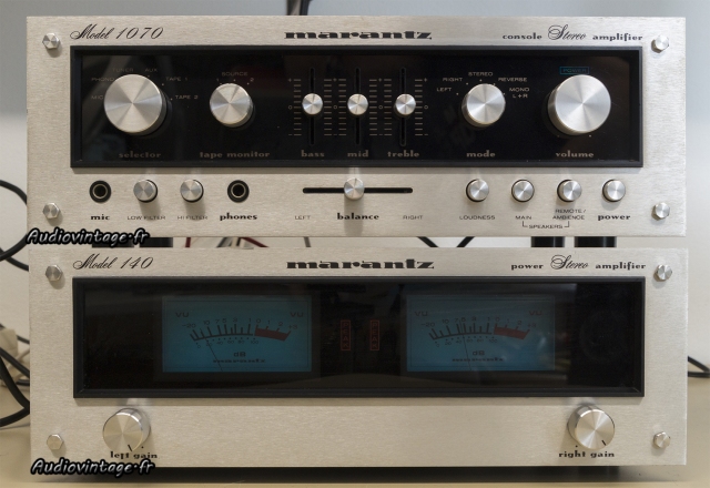 Marantz 140 : les associés.