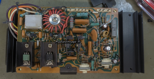 Marantz 140 : circuit ampli révisé.