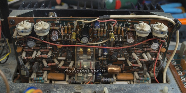Marantz 2225L : circuit driver/protection révisé.