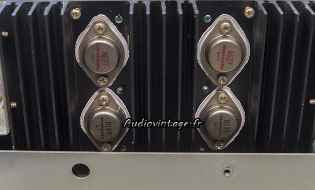 Marantz 2225L : micas neufs et graisse fraiche.