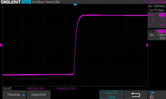 Marantz 2230 : temps-de-montee-a-10khz