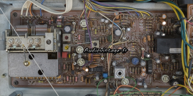Marantz 2238B : circuit tuner FM après intervention.