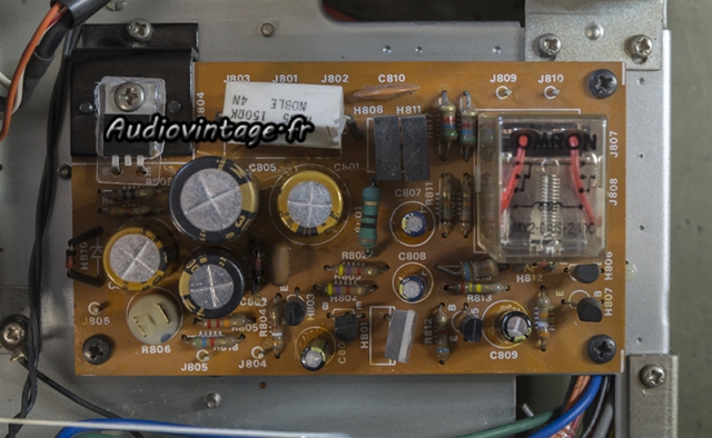 Marantz 2240 : circuit alimentation/protection révisé.