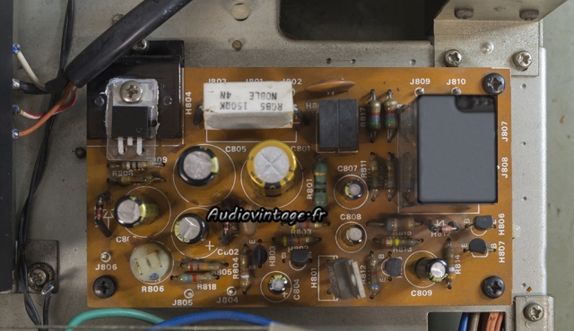 Marantz 2240 :circuit  alimentation/protection révisé.