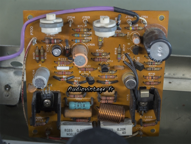 Marantz 2240 : circuit driver à revoir.