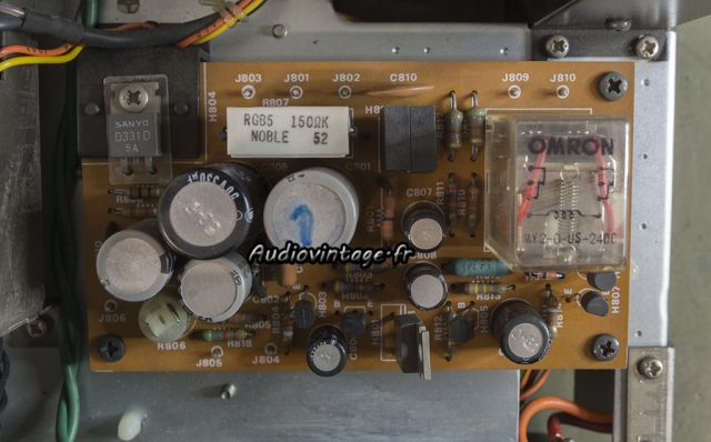 Marantz 2275 : circuit d'alimentation et de protection à revoir.