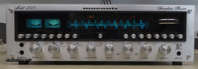 Marantz 2325 : beaucoup de boutons à presser :)