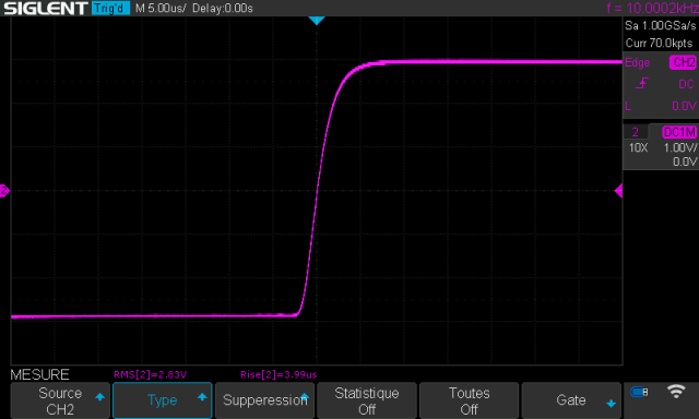 Marantz 2325 : temps-de-montee-a-10khz