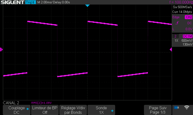 Marantz 3200 : signal-carre-a-100hz