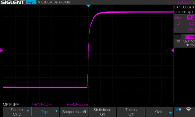 Marantz 3200 : temps-de-montee-a-10khz