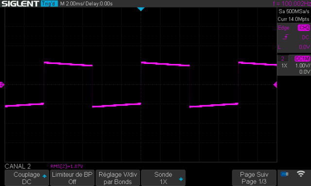 Marantz 3200 : signal-carre-a-100hz