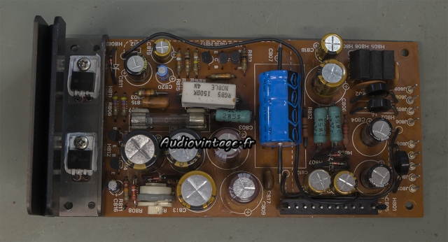 Marantz 4400 : circuit alimentation révisé.