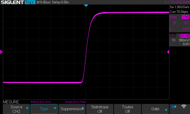 Marantz 7T : temps-de-montee-a-10khz