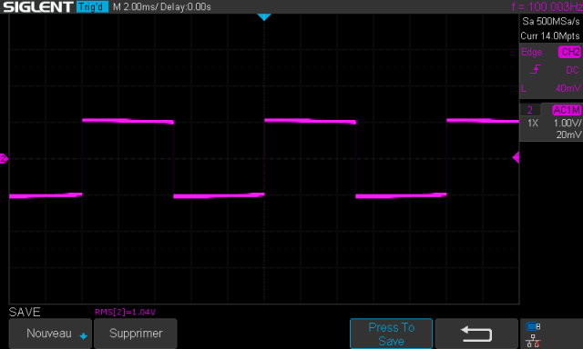 Metaxas Charisma : signal-carre-a-100hz
