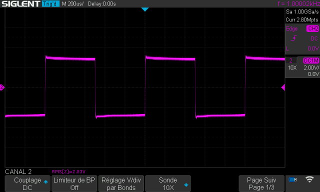 Nad 312 : signal-carre-a-1khz