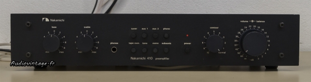 Nakamichi 410 : un exemplaire très bien conservé.