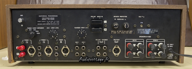 National Panasonic SU-3600
