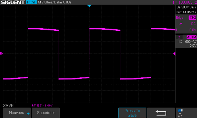 Onkyo P-388F :signal-carre-a-100hz