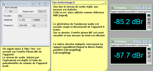 Ortofon MCA-76 : rapport-signal-bruit-a-11mv-en-entree