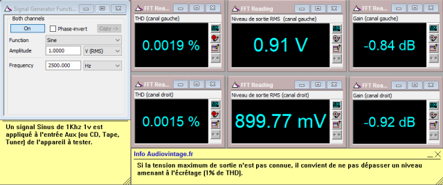 Pioneer D-23 : distorsion-a-2.5khz-sortie-mid-high-coupure-1khz-et-5khz-18db
