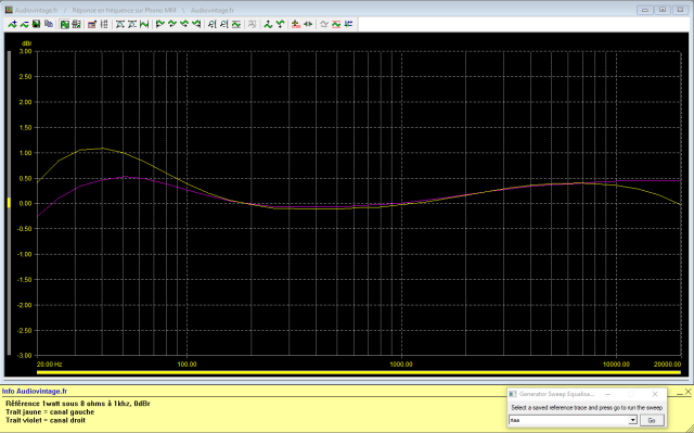 Pioneer SA-606 : reponse-en-frequence-a-2x1w-sous-8-ohms-entree-phono