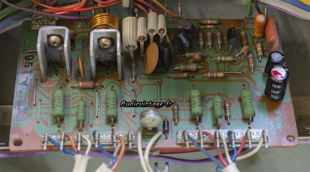 Pioneer SA-8500 II : circuit driver à réviser.