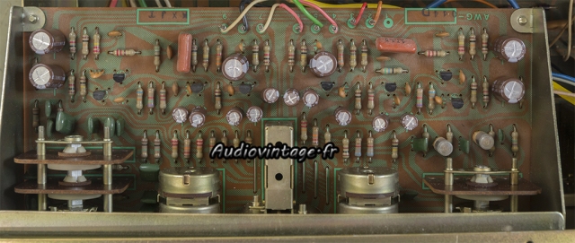 Pioneer SA-8500 II : étage de tonalité révisé.