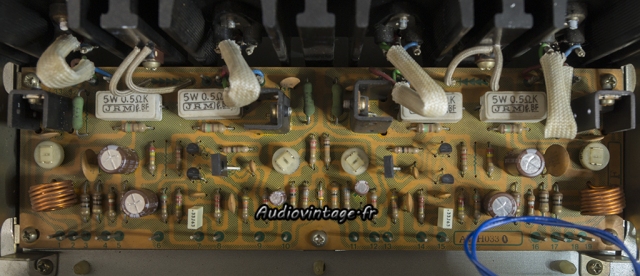 Pioneer SX-737 : circuit driver révisé.