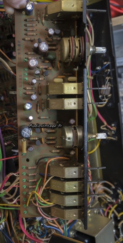 Pioneer SX-850 : circuit "flat amp" révisé.